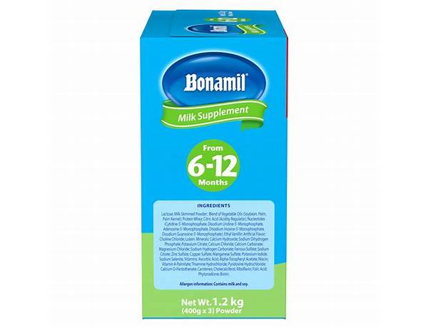 Bonamil 6-12 months ingredients