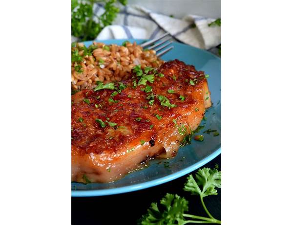 Boneless, center-cut pork loin chops food facts