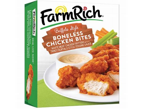 Boneless original chicken bites food facts