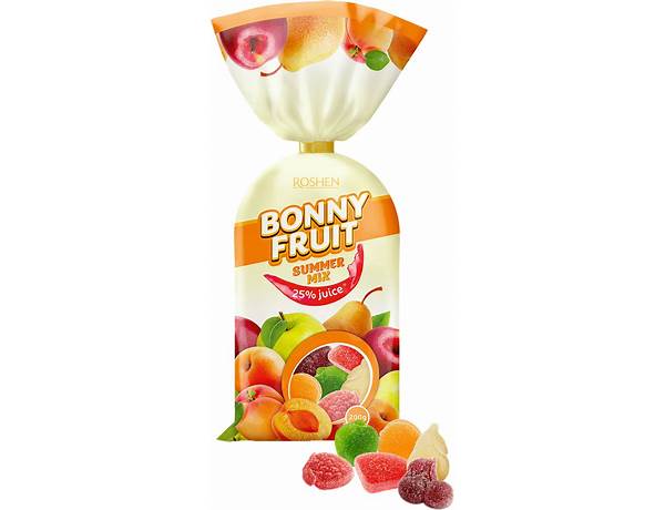 Bonny fruit summer mix food facts