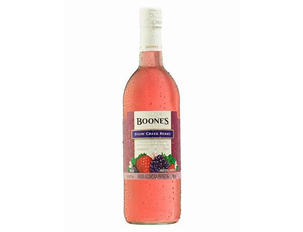 Boone’s snow creek berry food facts