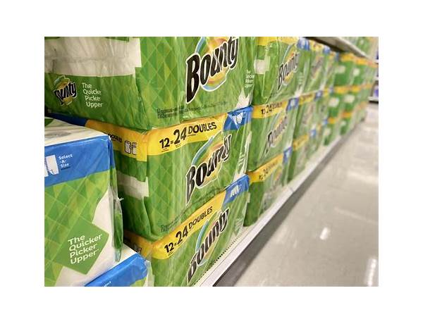 Bounty paper towels nutrition facts