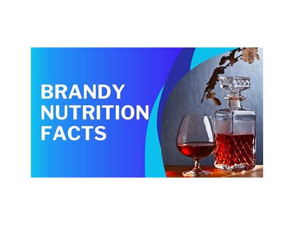 Brandy nutrition facts