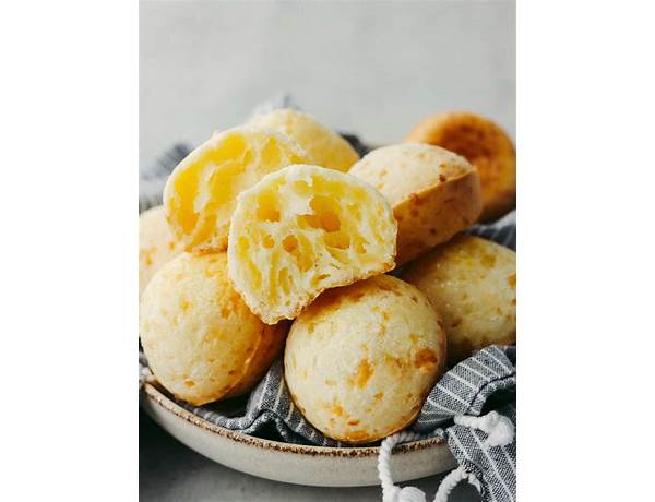 Brazilian style cheese bread food facts