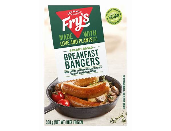 Breakfast bangers food facts