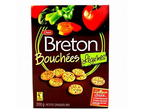 Breton  légumes du jardin food facts