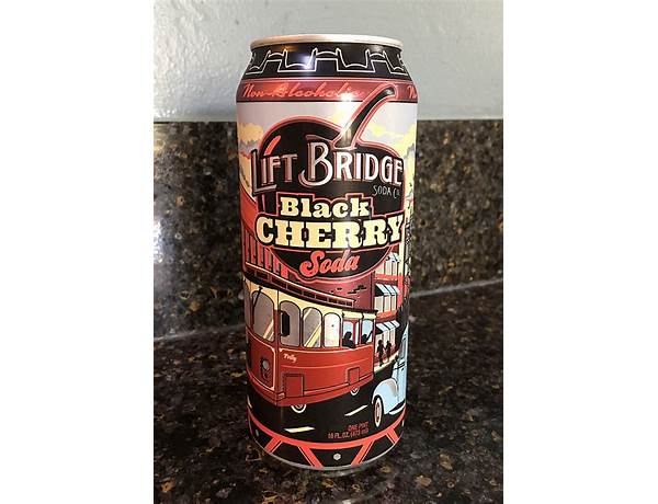 Bridge soda co black cherry soda ingredients