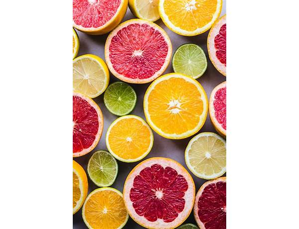 Bright citrus sunrise food facts