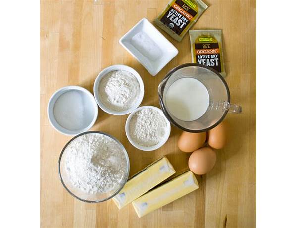 Brioche ingredients