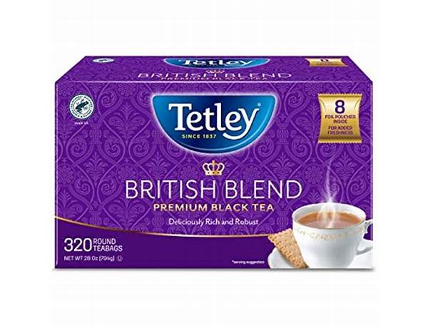 British blend premium black tea, british blend food facts