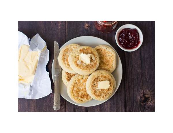 British style crumpets food facts