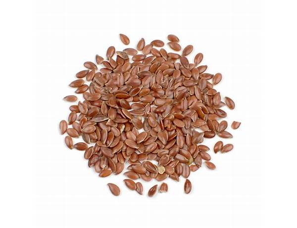 Brown Flax Seeds, musical term