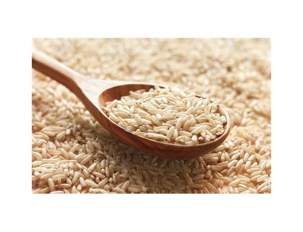 Brown long grain rice food facts