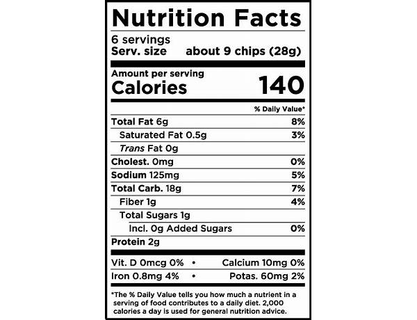 Brown rice crisps food facts