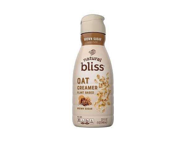 Brown sugar non-dairy oat creamer food facts