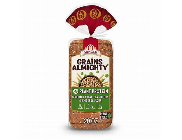 Brownberry grains almighty gut balance bread food facts