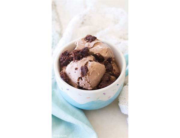 Brownie batter ice cream ingredients