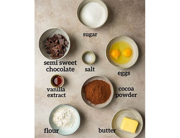 Brownie bites ingredients