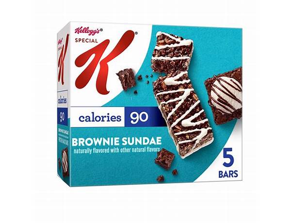 Brownie sundae protein snack bars ingredients