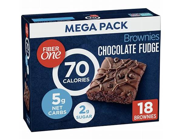Brownies calorie bar chocolate fudge brownie fiber bars mega - food facts