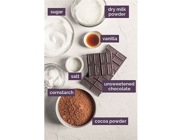 Bs hot chocolate ingredients