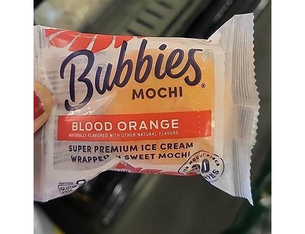 Bubbies mochi food facts