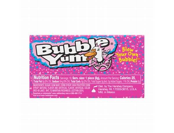 Bubble Yum, musical term