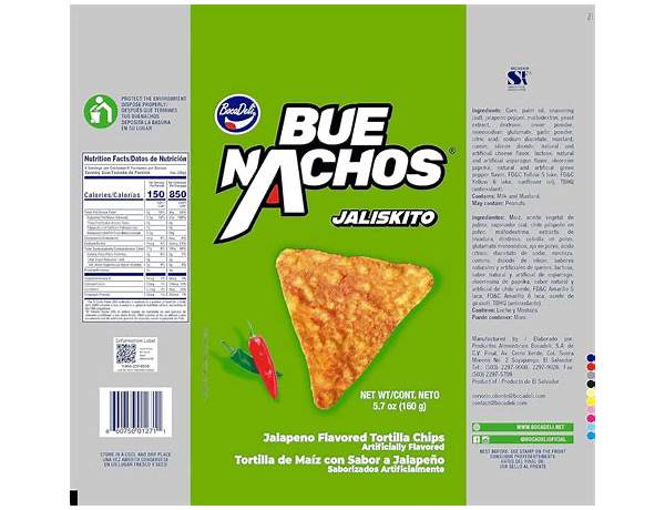 Buenachos jaliskito nutrition facts