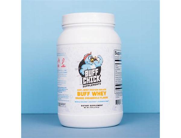 Buff chick whey protein food facts