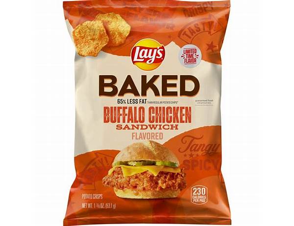 Buffalo chicken sandwich baked lays food facts