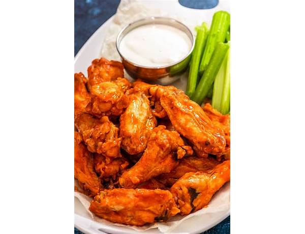 Buffalo style chicken wings food facts