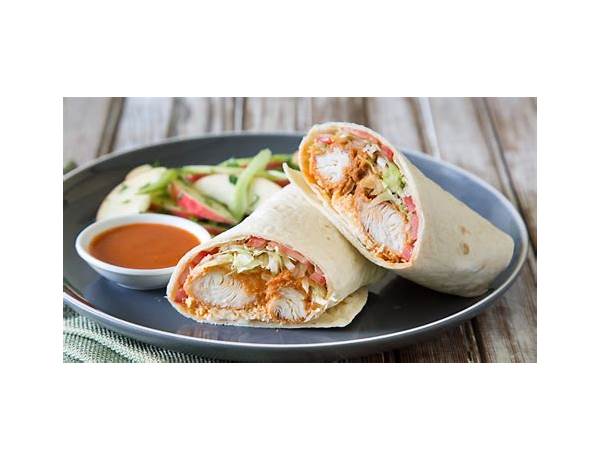 Buffalo style chicken wrap food facts