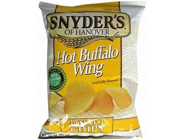 Buffalo wing potato chips food facts
