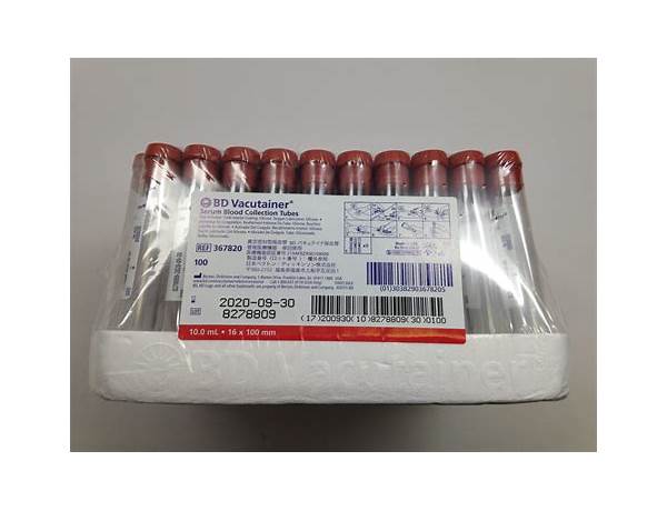 Buffered sodium citrate (9nc) bd vacutainer - ingredients