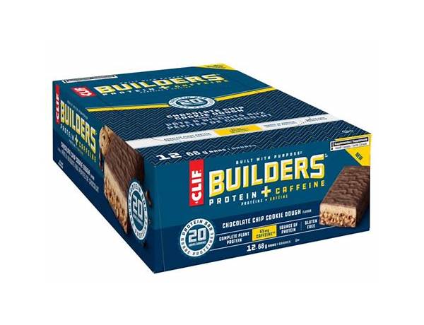 Builders protein + caffeine food facts