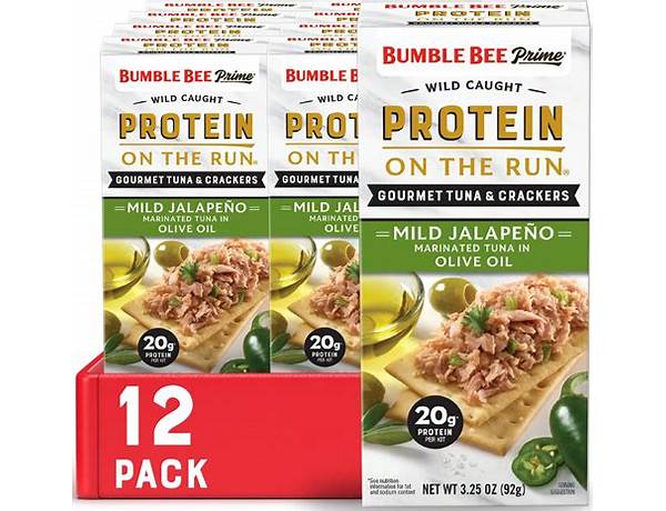 Bumble bee protein on the run food facts