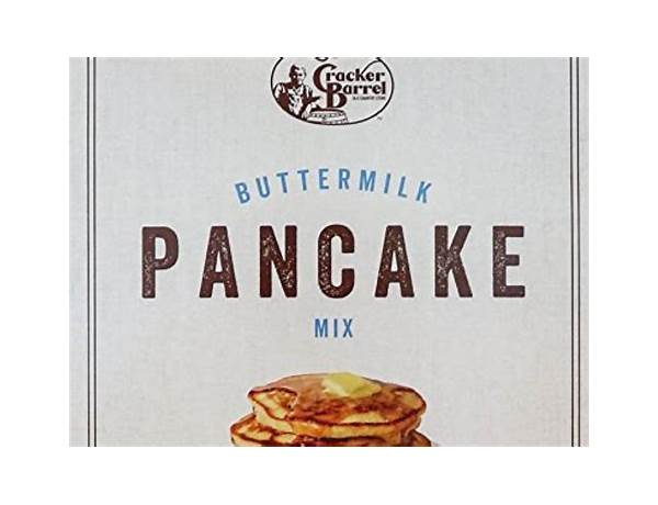 Butter milk pancake mix food facts