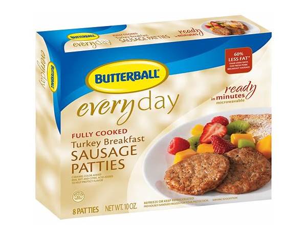 Butterball, everyday turkey sausage ingredients