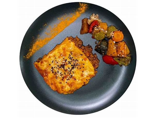 Butternut shepherds pie with veggies food facts