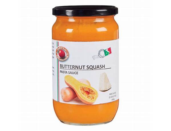 Butternut squash pasta sauce nutrition facts