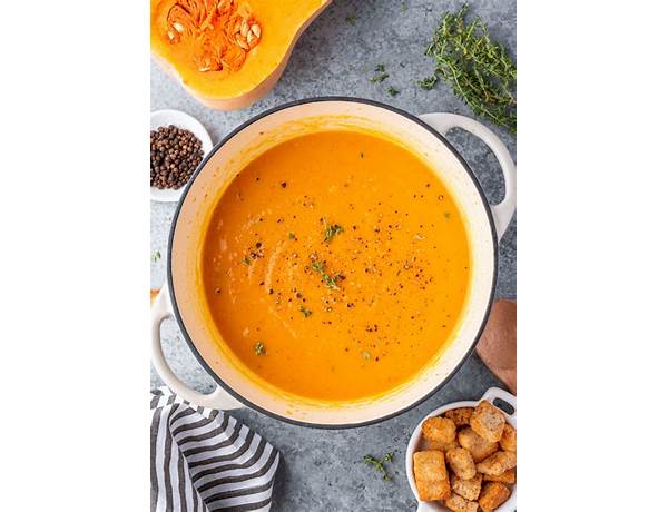 Butternut squash soup food facts