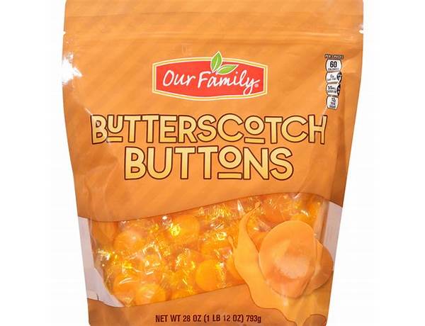 Butterscotch buttons food facts