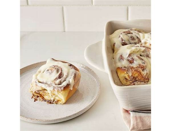 Buttery cinnamon roll food facts