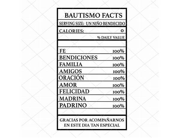 Butyd nutrition facts