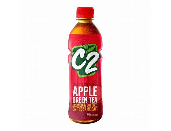 C2 apple green tea food facts
