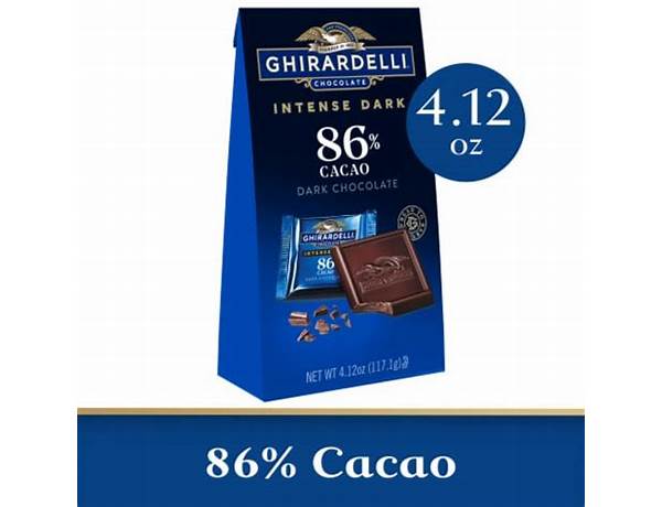 Cacao 86% ingredients