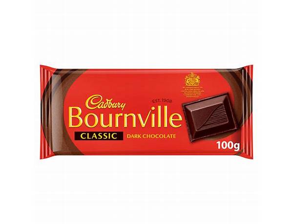 Cadbury bournville chocolate bar dark chocolate ingredients