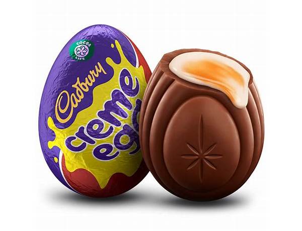 Cadbury chocolate egg food facts