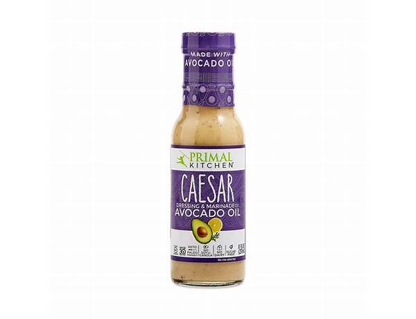 Caesar dressing w/ avocado oil food facts