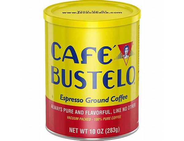 Café Bustelo, musical term